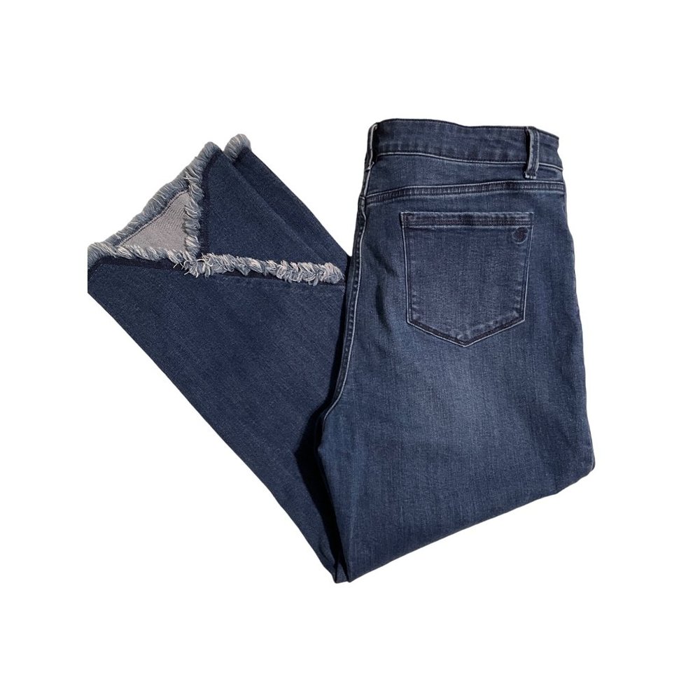 Susan Graver Cropped Jeans Size 16‎